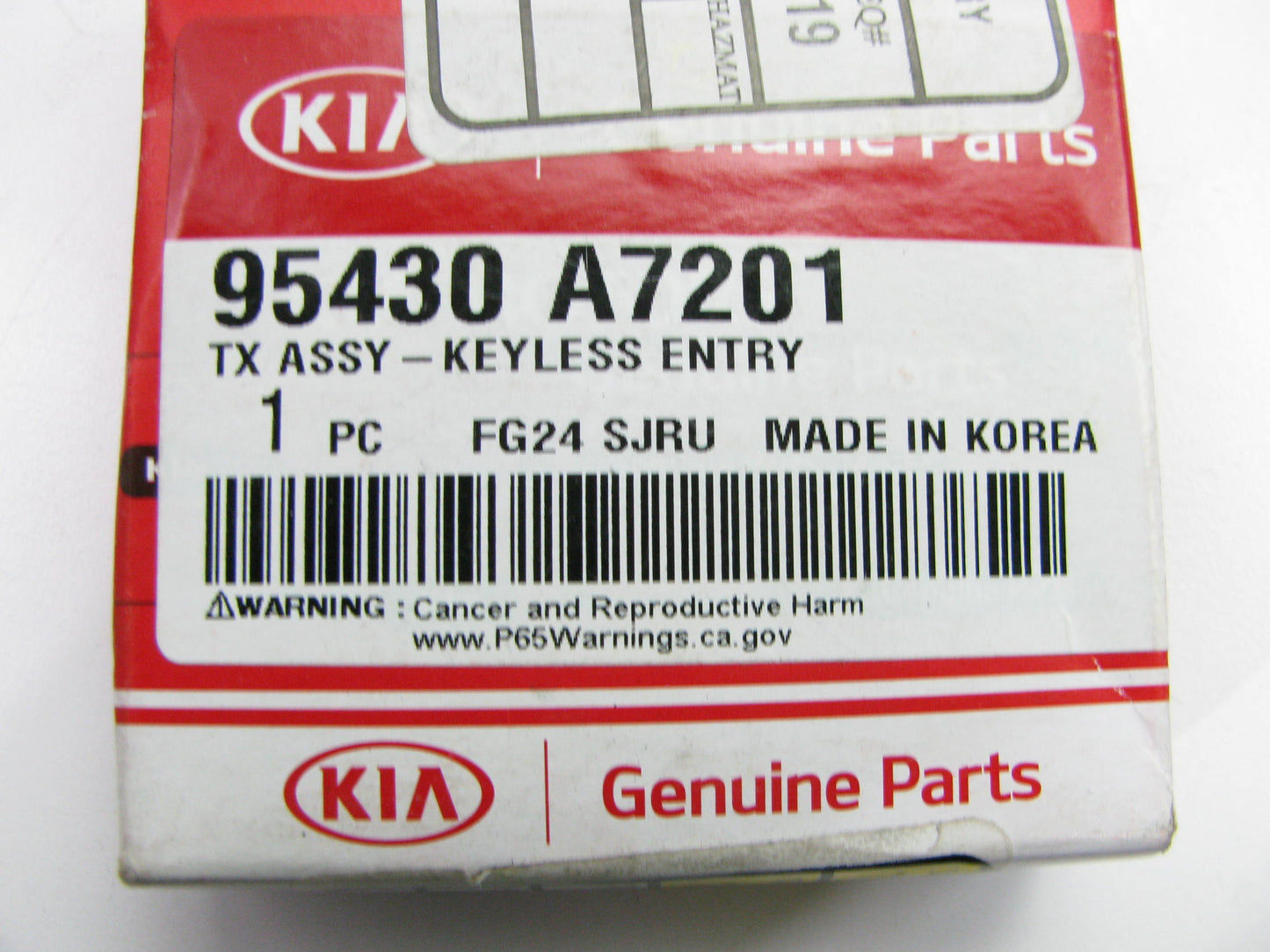 NEW Key Fob Keyless Entry Transmitter OEM For 2017-2018 Kia Forte 95430A7201