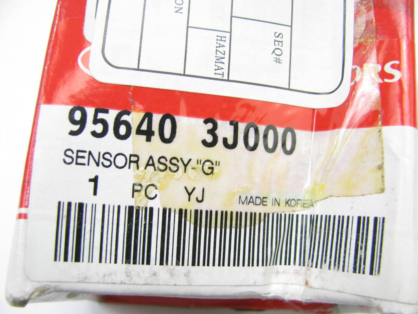 NEW Gravity Sensor ''G'' ABS Sensor OEM For 09 Borrego, 07-12 Veracruz 956403J000