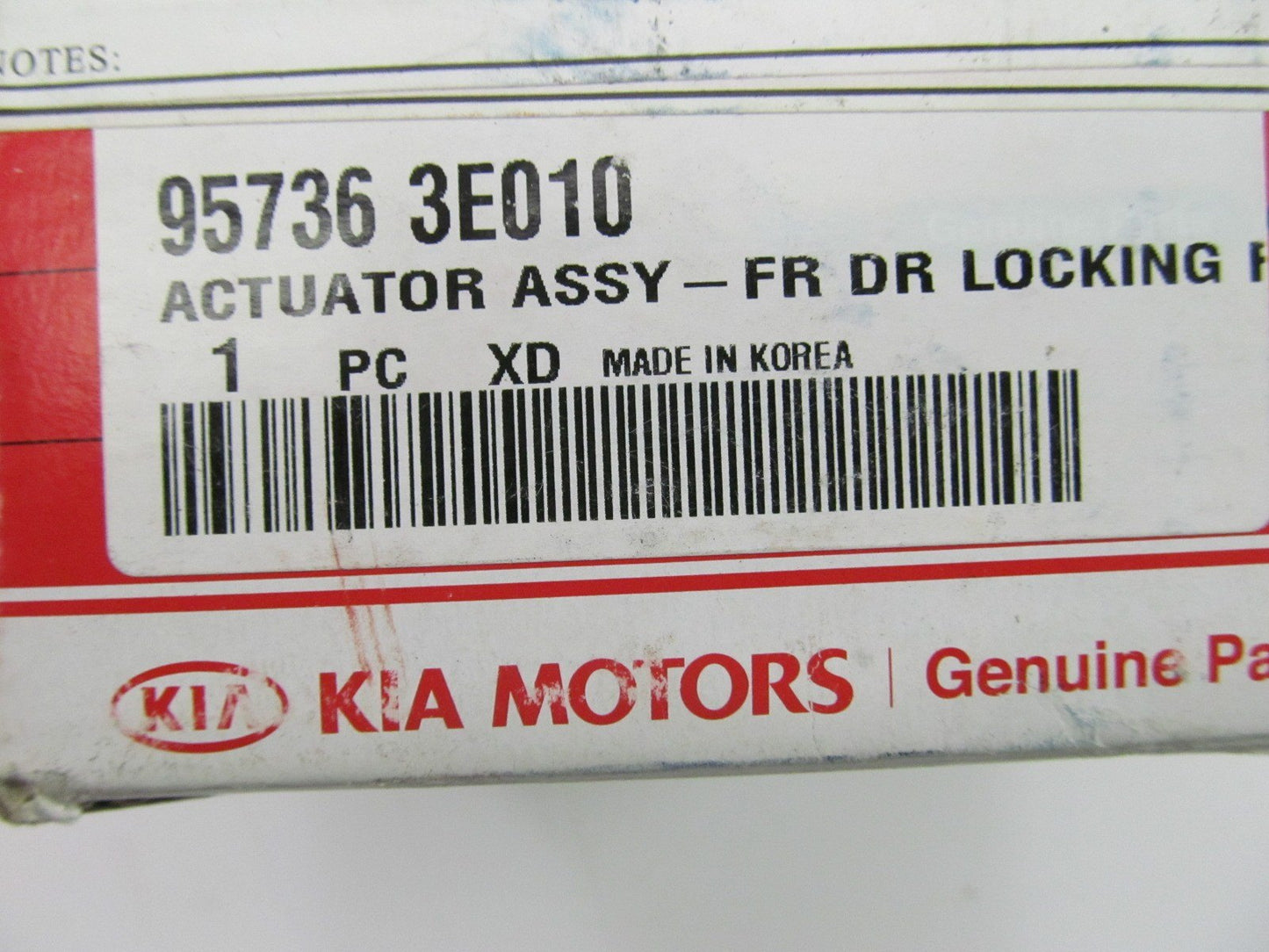 Front Right Door Lock Actuator RH Passenger For 2007-08 Kia Sorento 957363E010