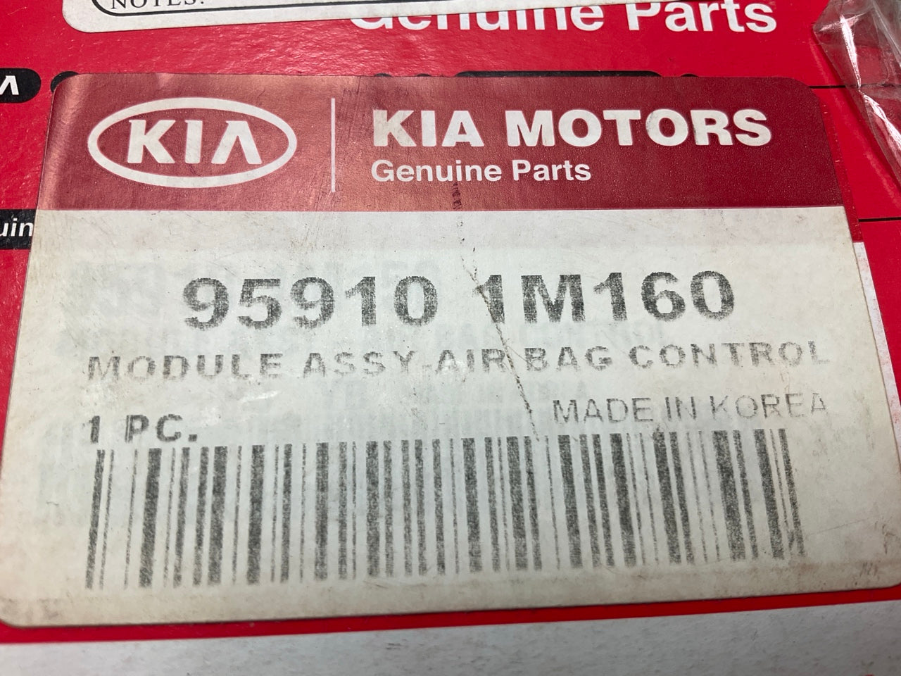 NEW - OEM 959101M160 SRS System Module For 2011-2013 Kia Forte