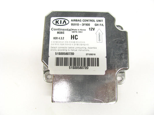 NEW - OEM 959103F900 SRS System Control Module For 2007-2009 Kia Amanti