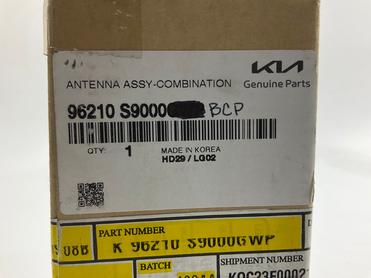 NEW - OEM 96210S9000EB Shark Fin Antenna Assembly For 2021-2024 Kia Telluride