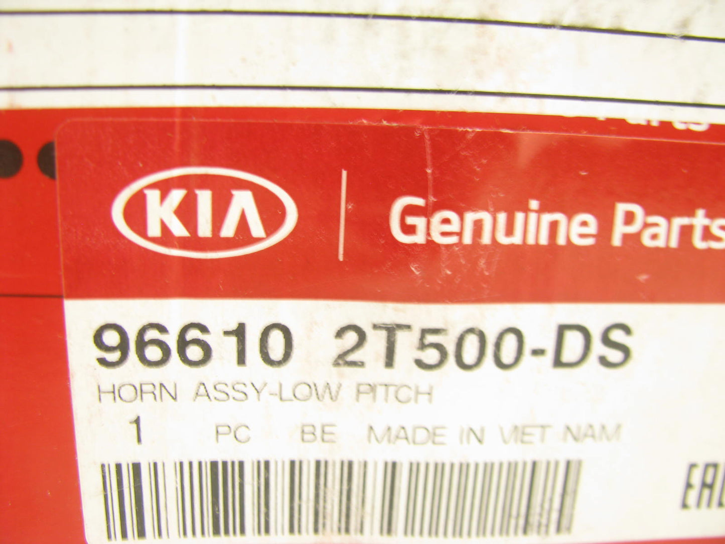 NEW GENUINE OEM 966102T500-DS Low Note Horn For 2011-2013 Kia Optima