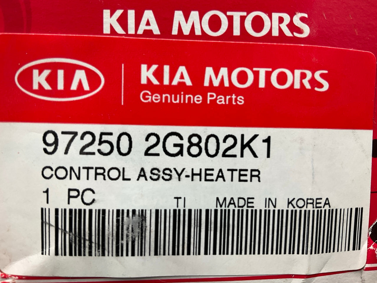 NEW - OEM 972502G802K1 A/C Heater Control Assembly For 2006-2008 Kia Optima