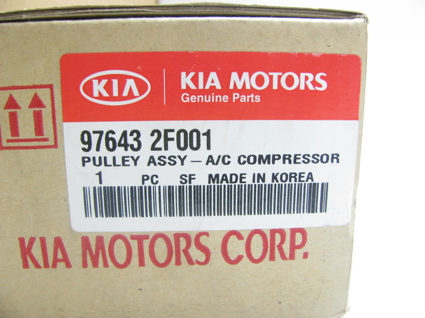 New Genuine A/C Compressor Pulley Assembly For 2003-2005 Kia Spectra 976432F001