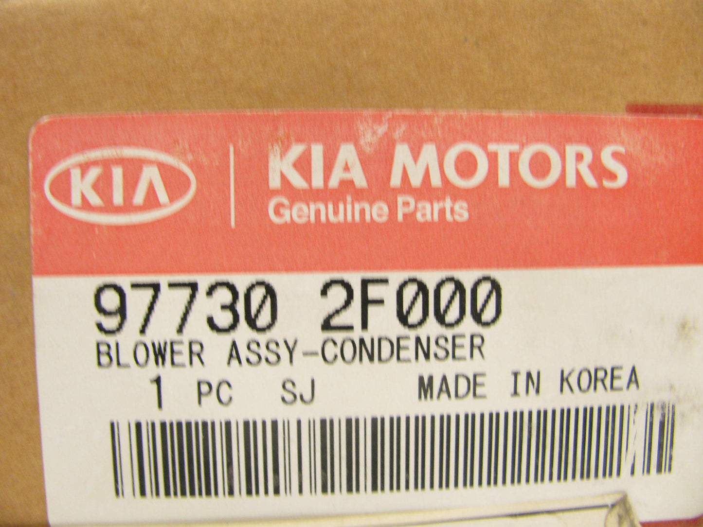 NEW - OEM 977302F000 A/C Radiator Cooling Fan For 04-09 Kia Spectra 2.0L