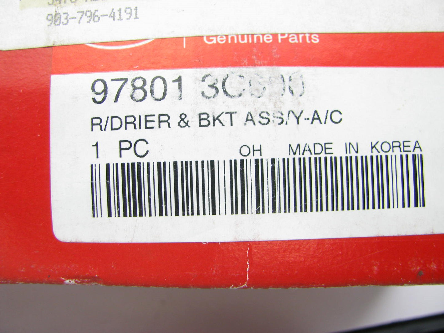 NEW GENUINE A/C Air HVAC Receiver Drier OEM For 2002-2003 Kia Optima 978013C600