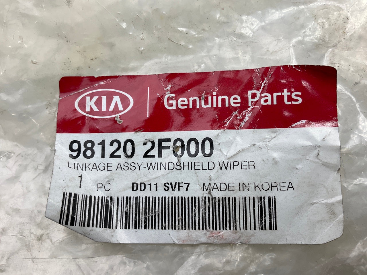 NEW Windshield Wiper Linkage OEM For 2005-2009 Kia Spectra 981202F000