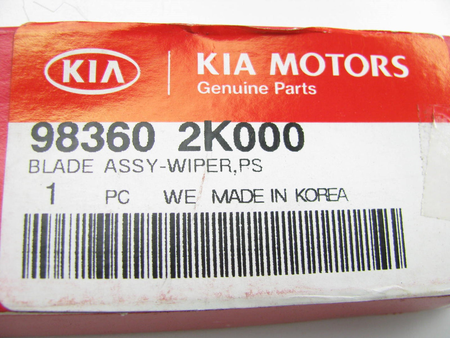 New Genuine RIGHT Passenger Side Windshield Wiper Blade OEM For Kia 983602K000