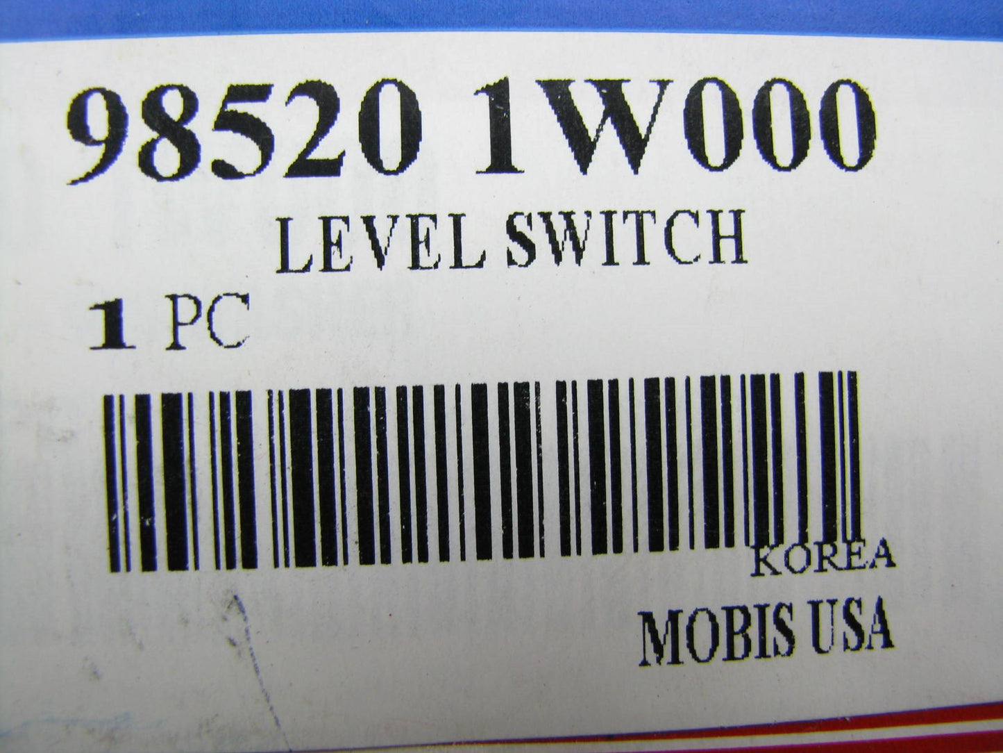 New Windshield Washer Fluid Level Sensor OEM For 14-16 Kia Cadenza, 11-15 Rio