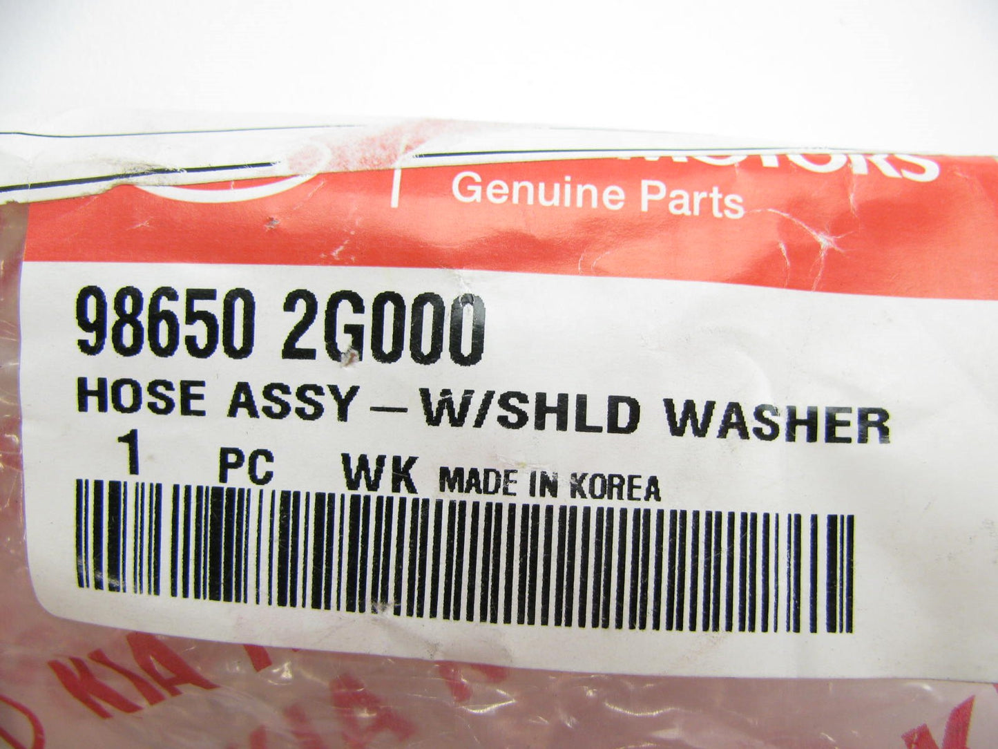 New OEM Rear Back Glass Washer Hose For 09-10 Kia Optima 986502G000