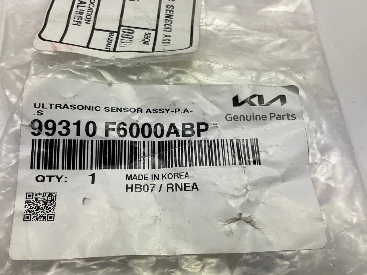 NEW - OEM 99310F6000ABP Front Outer Parking Sensor For 2021-2024 Kia Sorento
