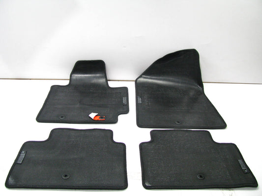NEW - OEM B2F14AC000 4-Piece Black Carpet Floor Mat Set For 2014-2018 Kia Soul