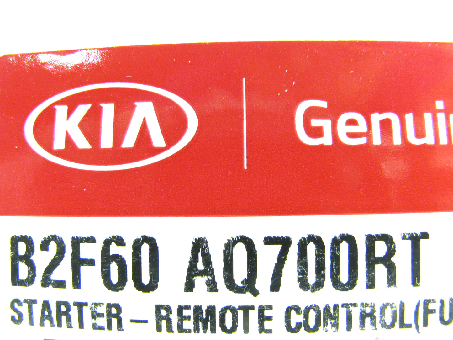 NEW GENUINE B2F60AQ700RT Engine Start Stop Fob OEM For 2015 Kia Soul