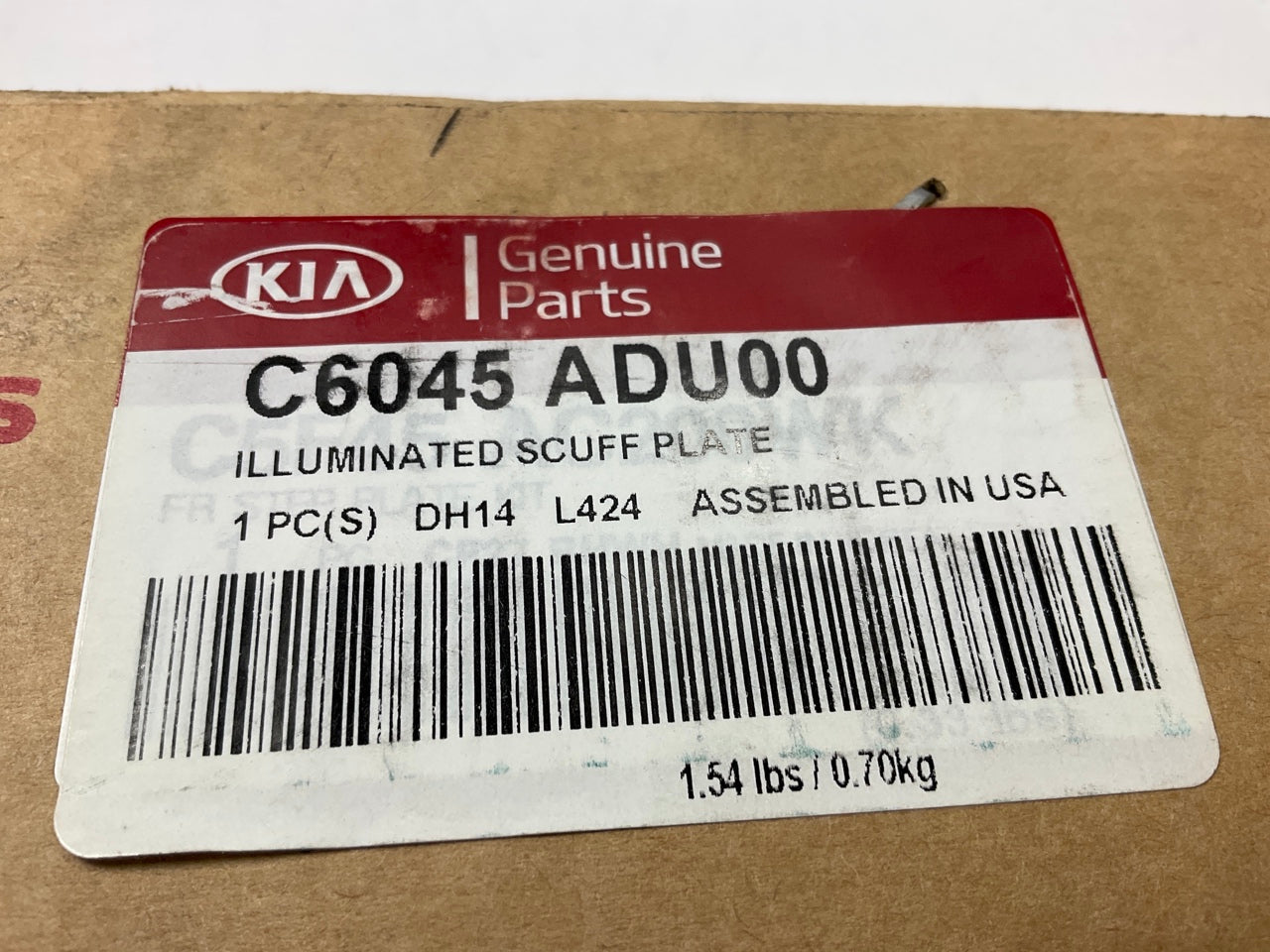 Illuminated Door Sill Plates Kit OEM For 2016-2020 Kia Sorento C6045ADU00