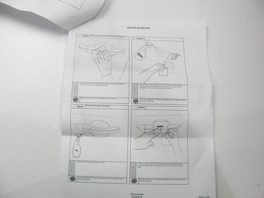 NEW Door Handle Pocket Protector Clear Applique Film Kit OEM For Kia D9048ADU01