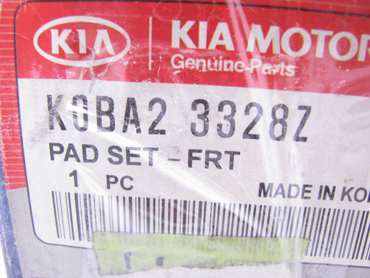 NEW - OEM K0BA23328Z FRONT Disc Brake Pads For 2000-2005 Kia Rio
