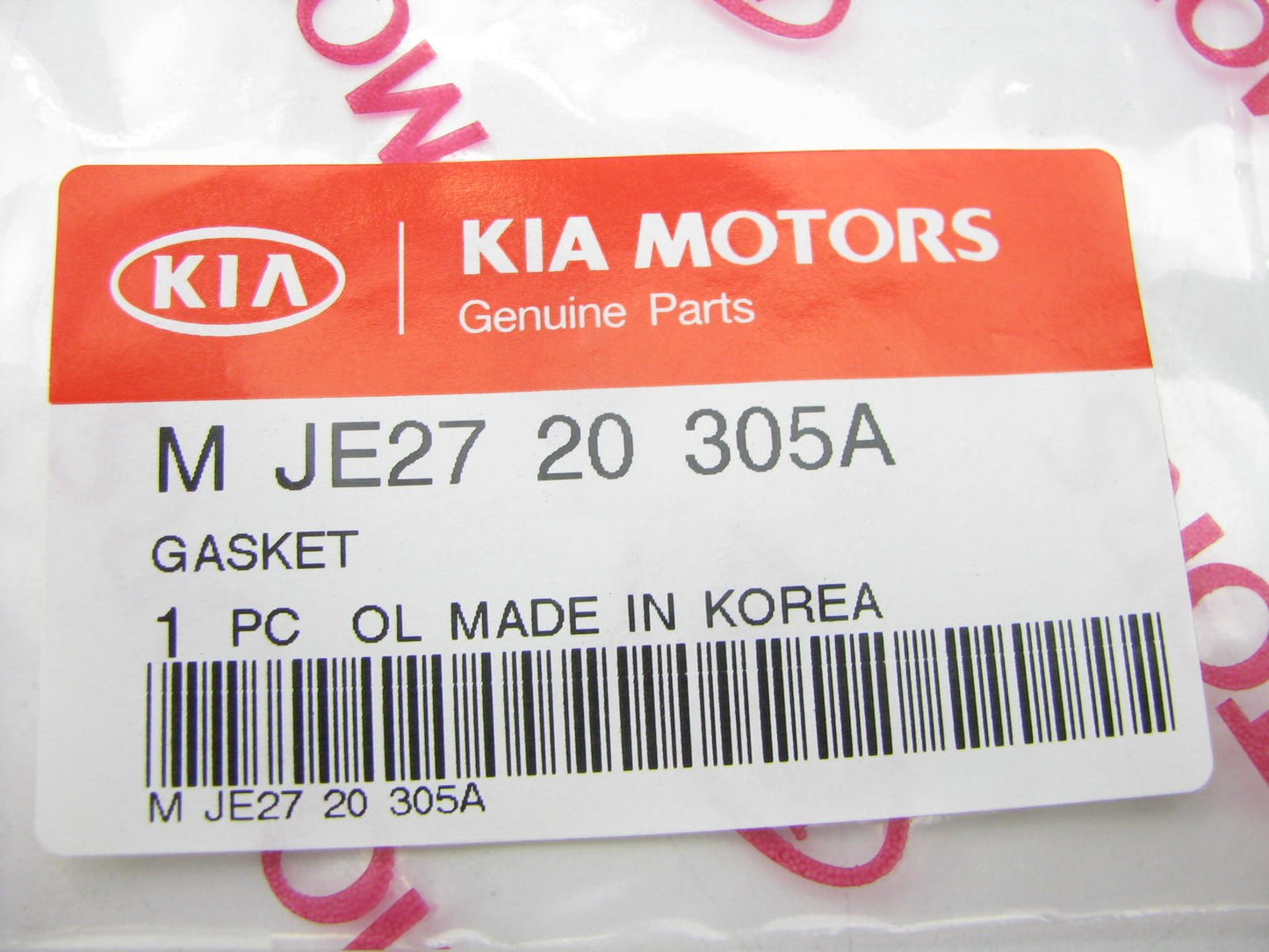 NEW - OEM MJE2720305A EGR Valve Gasket For 1995-97 Kia Sephia & Sportage