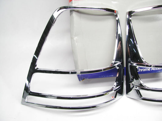 NEW OEM Chrome Accent Tail Light Trim Bezels For 2006-07 Kia Sorento P83503E520
