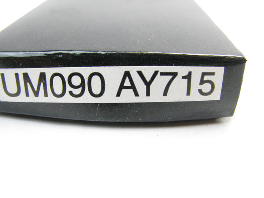 NEW GENUINE Teardrop Shape Leather / Metal Keychain OEM For Kia UM090AY715