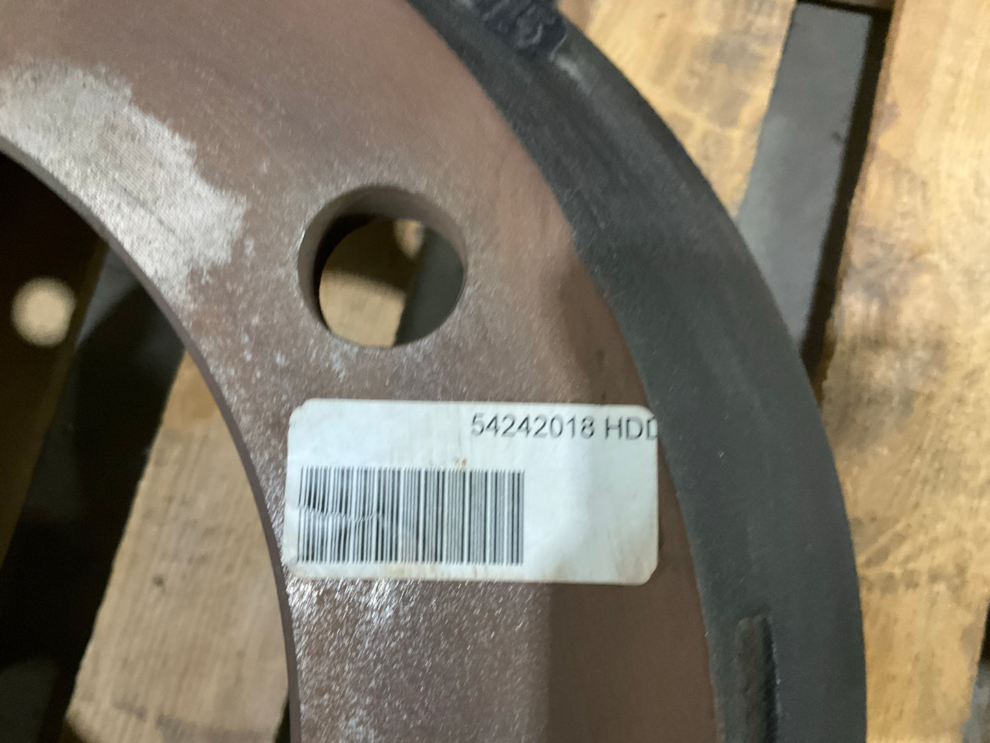 KIC 54242-018A Brake Drum, 16-1/2'' X 9.520'', 10 Hole X 11.250, 8.780'' Pilot