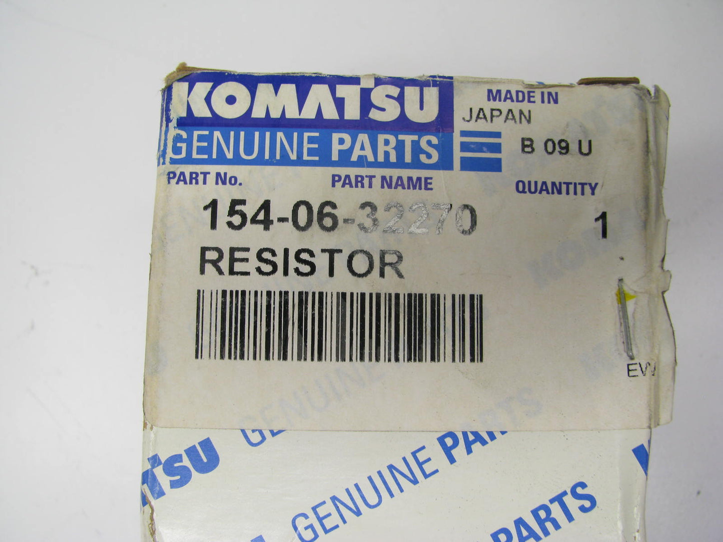NEW - OEM For Komatsu 154-06-32270 Ballast Resistor