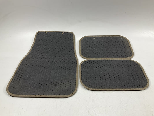 Kraco C1904A Universal 4-Piece TAN Floor Mat Carpet Set, 24.5''x14.5'' Front