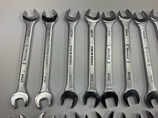 (25) VINTAGE - Kraeuter 57112 Double Open Ended Wrench, 12MM & 13MM - USA MADE