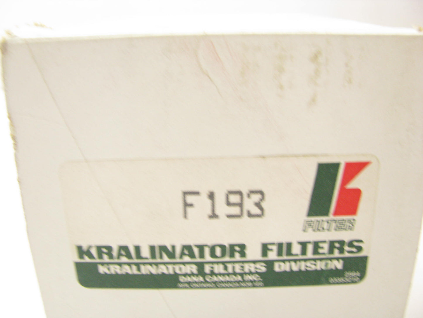 Kralinator F193 Fuel Filter Replaces P1131 33368 LFP3693F FF835 P779408