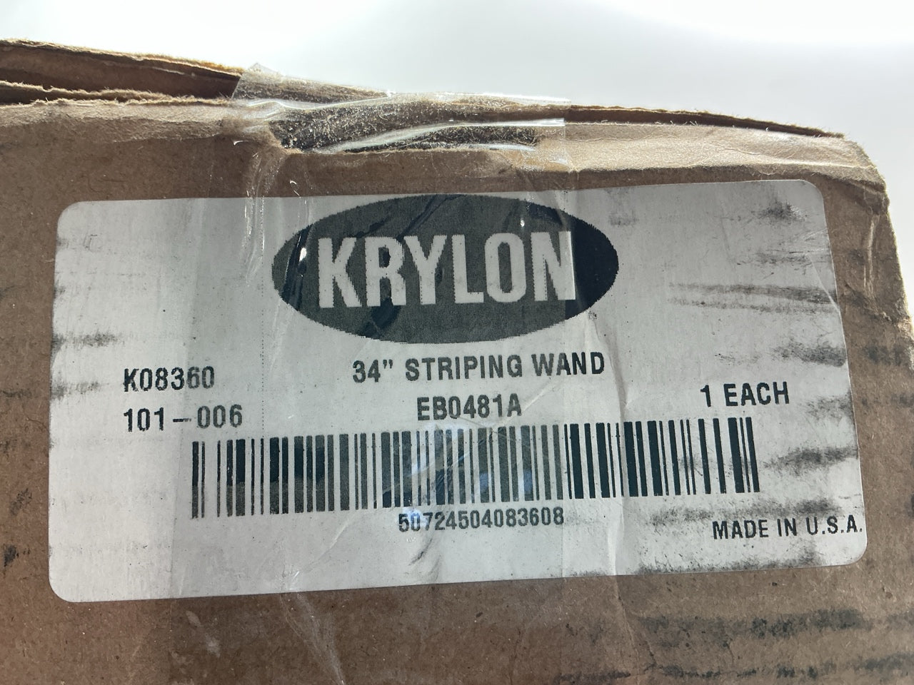 Krylon K08360 Line-up 34'' Striping Wand For Painting Straight Line On Floor