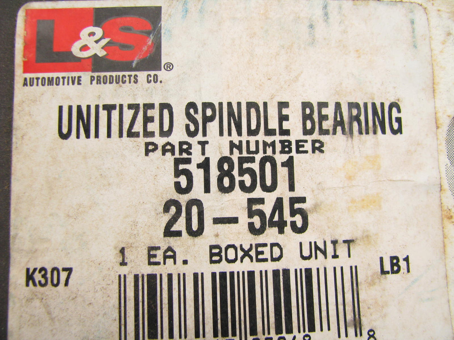L&S 518501 Wheel Bearing And Hub Assembly - Front