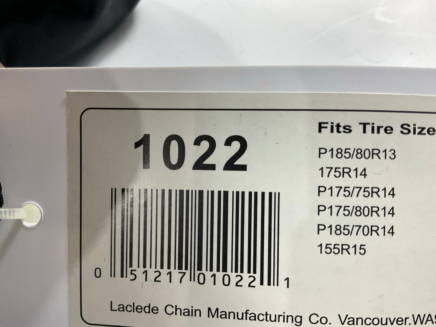 Laclede 1022 Tire Snow Chains 165/80R15, 185/70R14, 175/70R15, 175/80R14