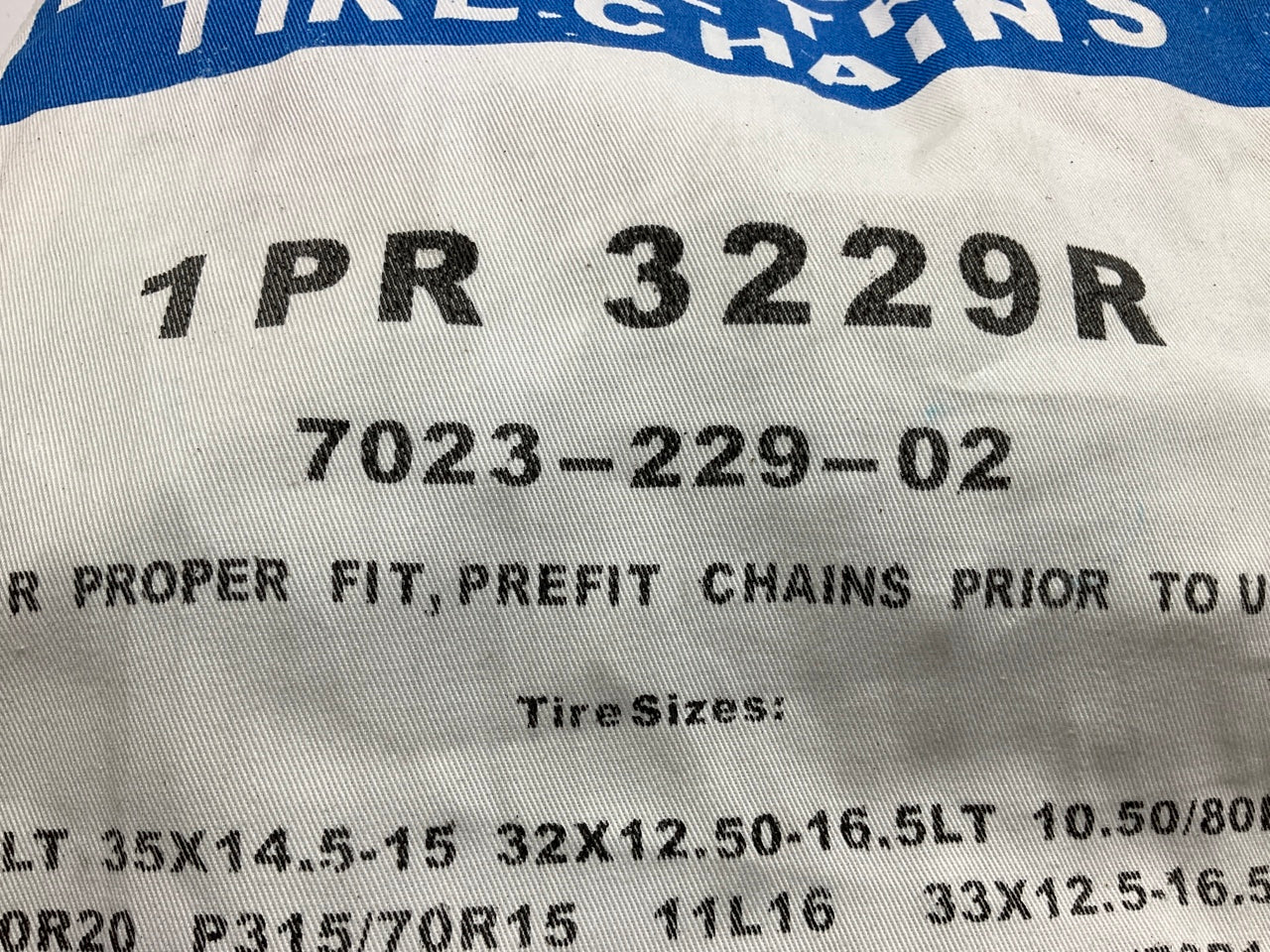Laclede 3229R Tire Snow Chains (1 PAIR)