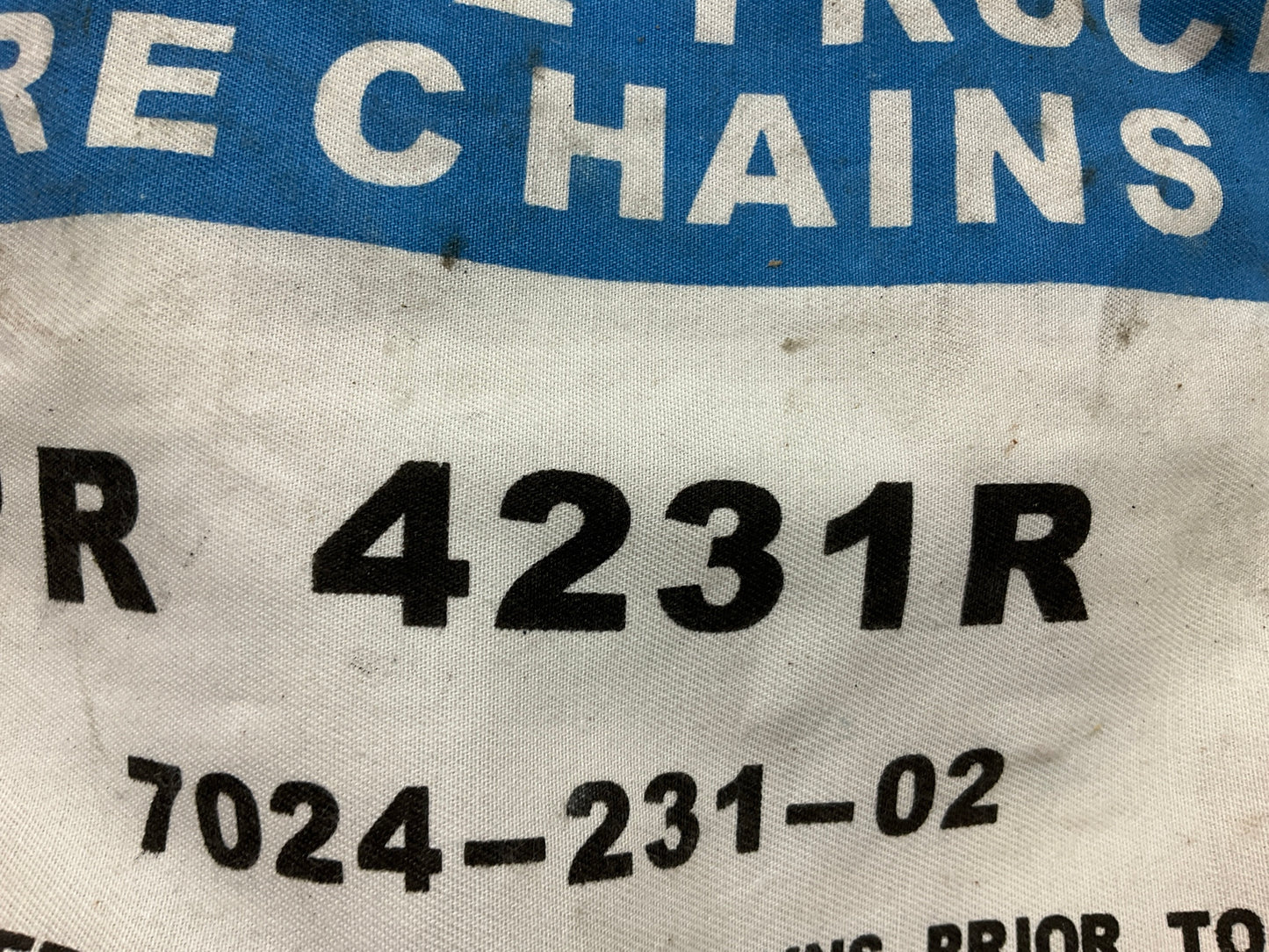 Laclede 4231R Tire Snow Chains PAIR 275/60R20, P275/70R16, 255/85R16, 8.25-15TR
