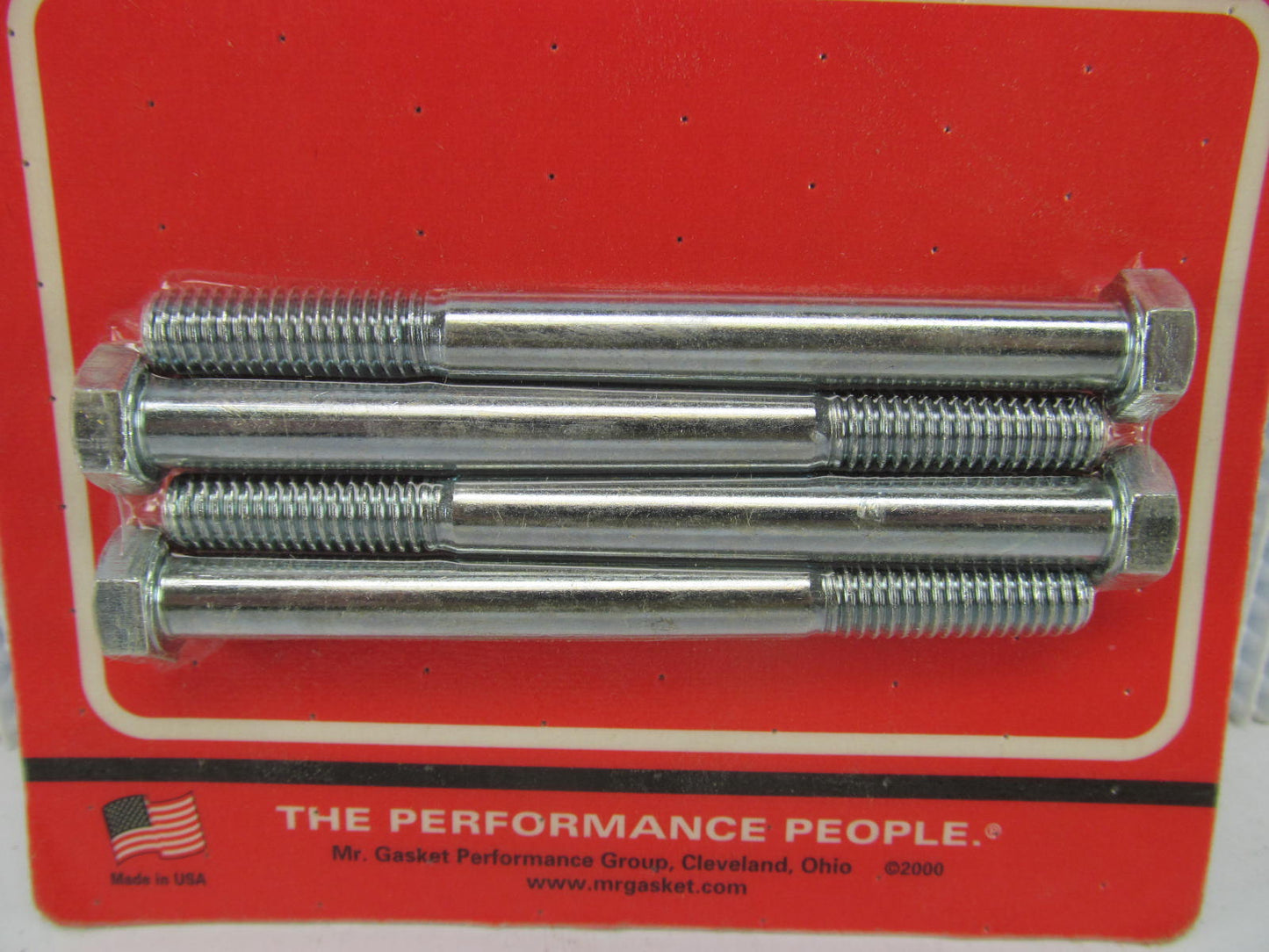 (x4) 3/8'' -16 X 4'' Engine Stand Bolts For Various Chrylser, AMC, Chevy,