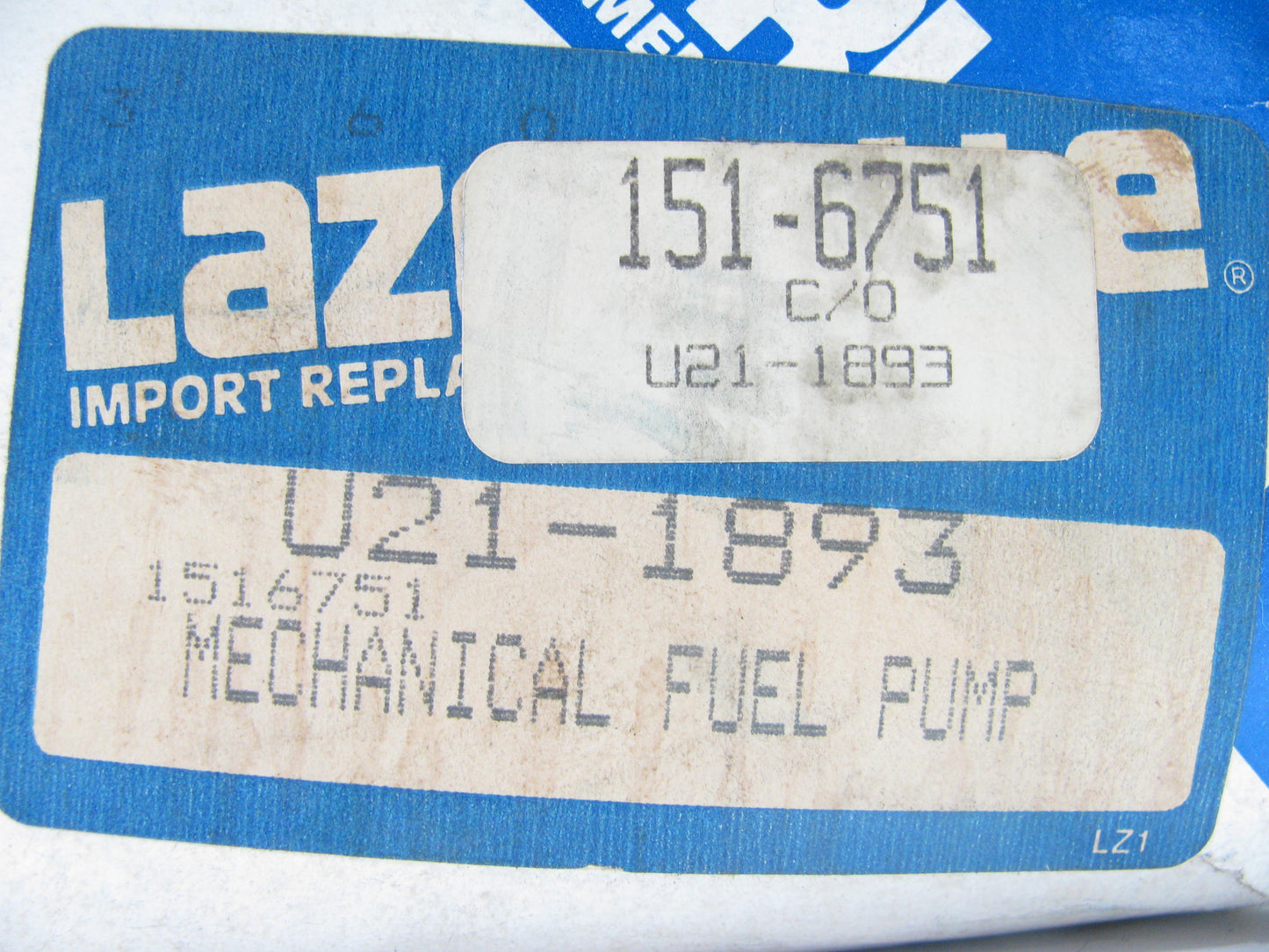 Lazorlite U21-1893 Mechanical Fuel Pump For 1973-1980 VW Audi 1.5L 1.6L-L4