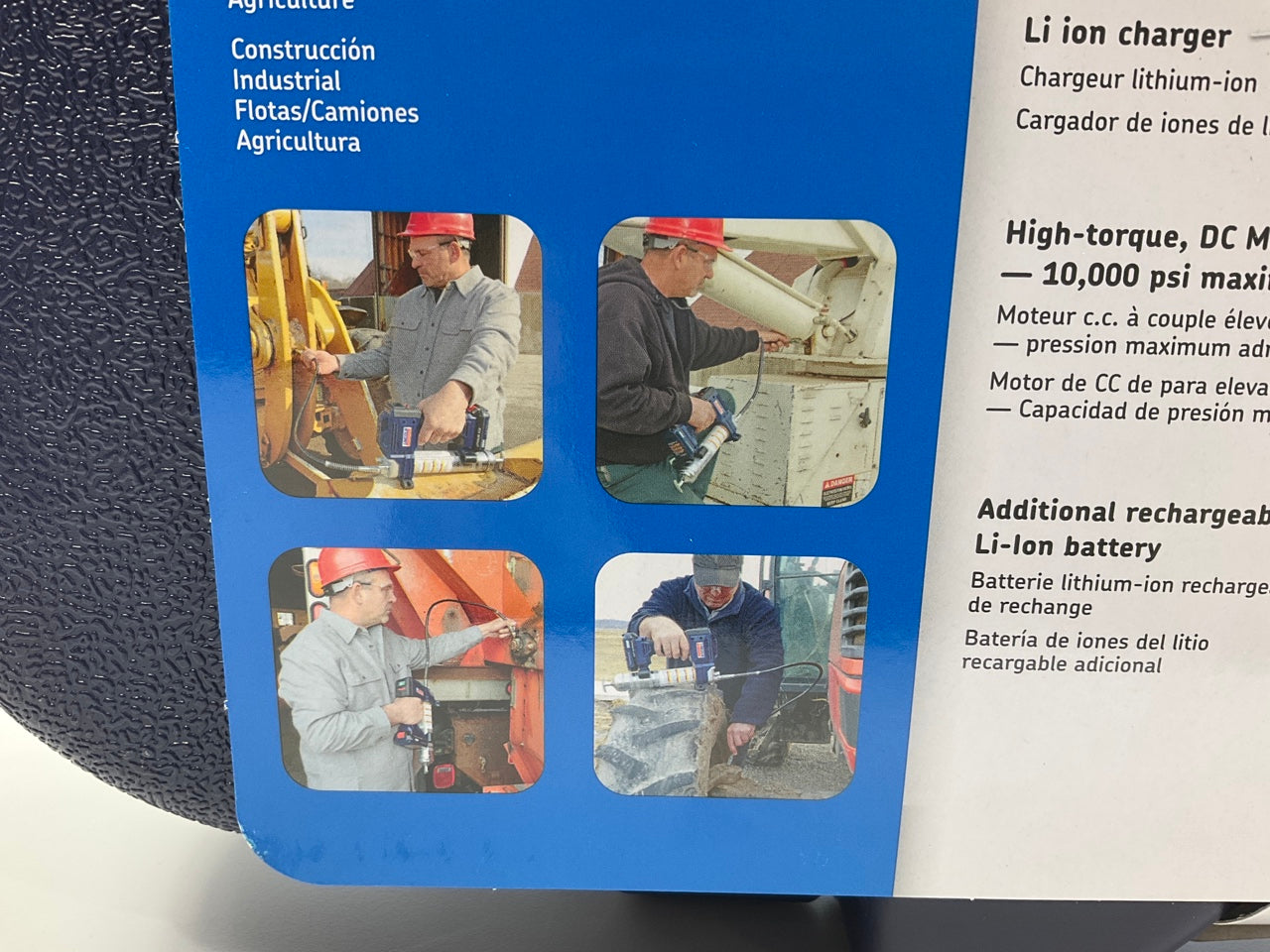 Lincoln 1884 Lithium-Ion PowerLuber 20-Volt Battery-Operated Cordless Grease Gun