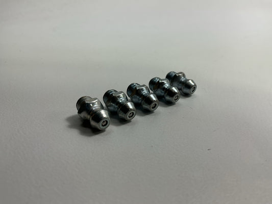 Lincoln 5191 Grease Fittings, SAE 1/4''-28 Straight, 10 Pack