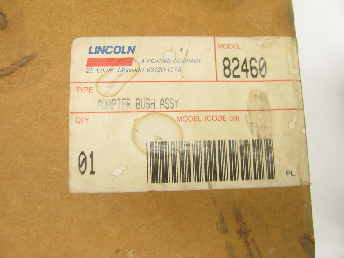 Lincoln 82460 55 Gallon # 3605 Drum Oil Tank Stand Drain Bowl Adapter Bushing 2''