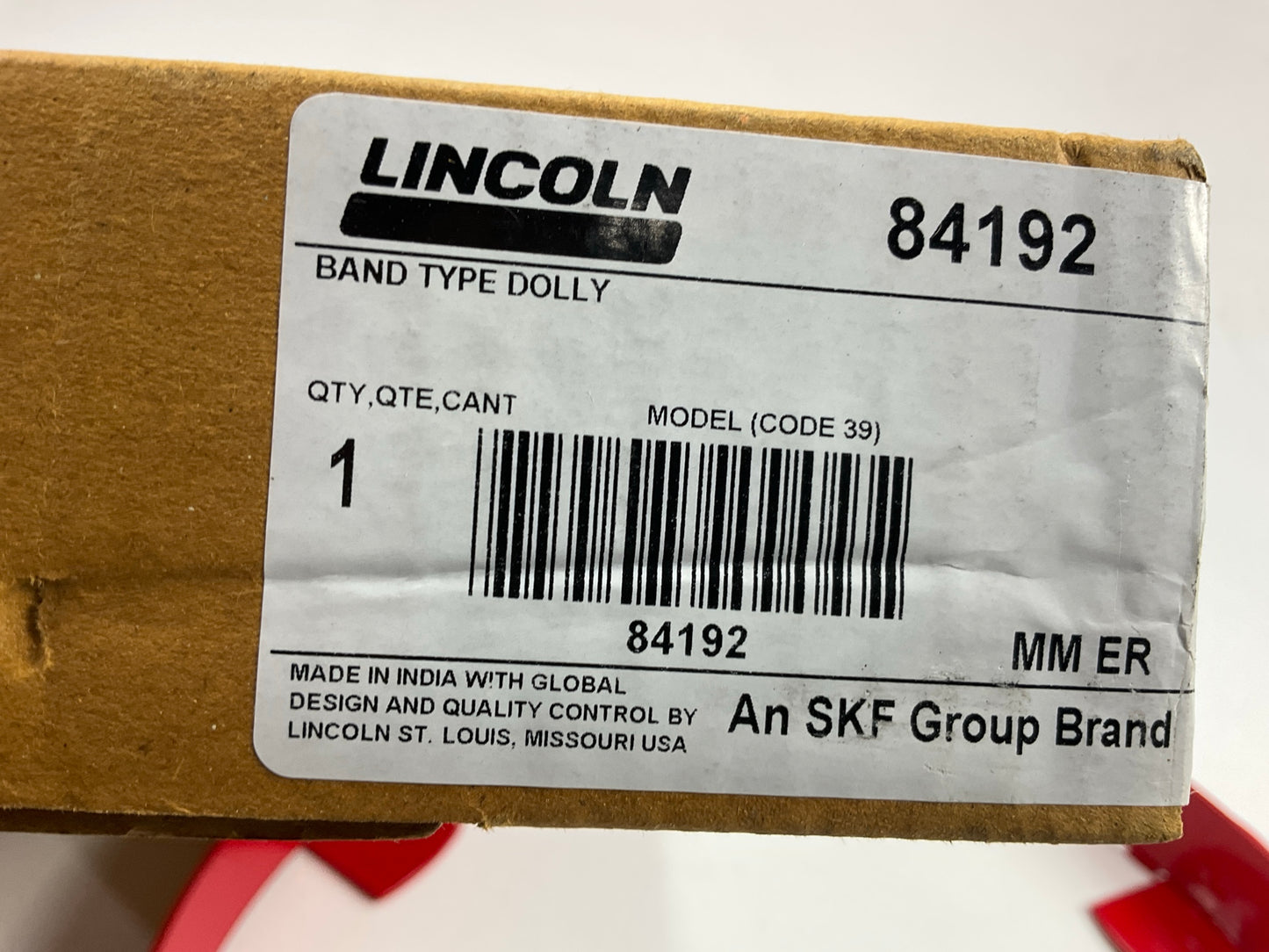 Lincoln 84192 Rolling Caster & Dolly Stand Assembly For 16 Gal Container, 120 Lb