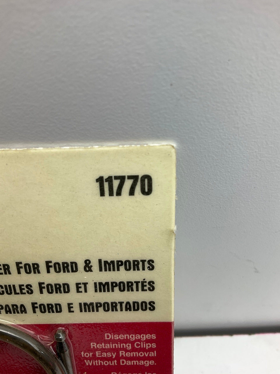Lisle Tool 11770 Radio Remover Removal Tool For Ford And Imports