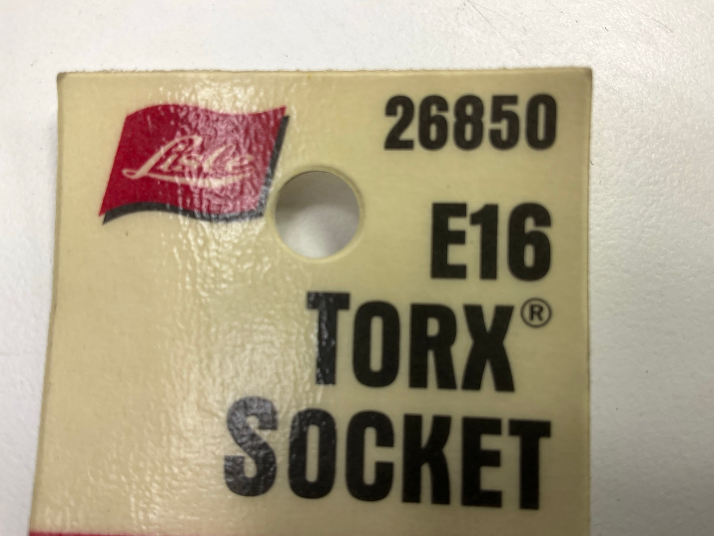 Lisle 26850 External E16 Torx Bit Socket, 3/8'' Drive - MADE IN USA