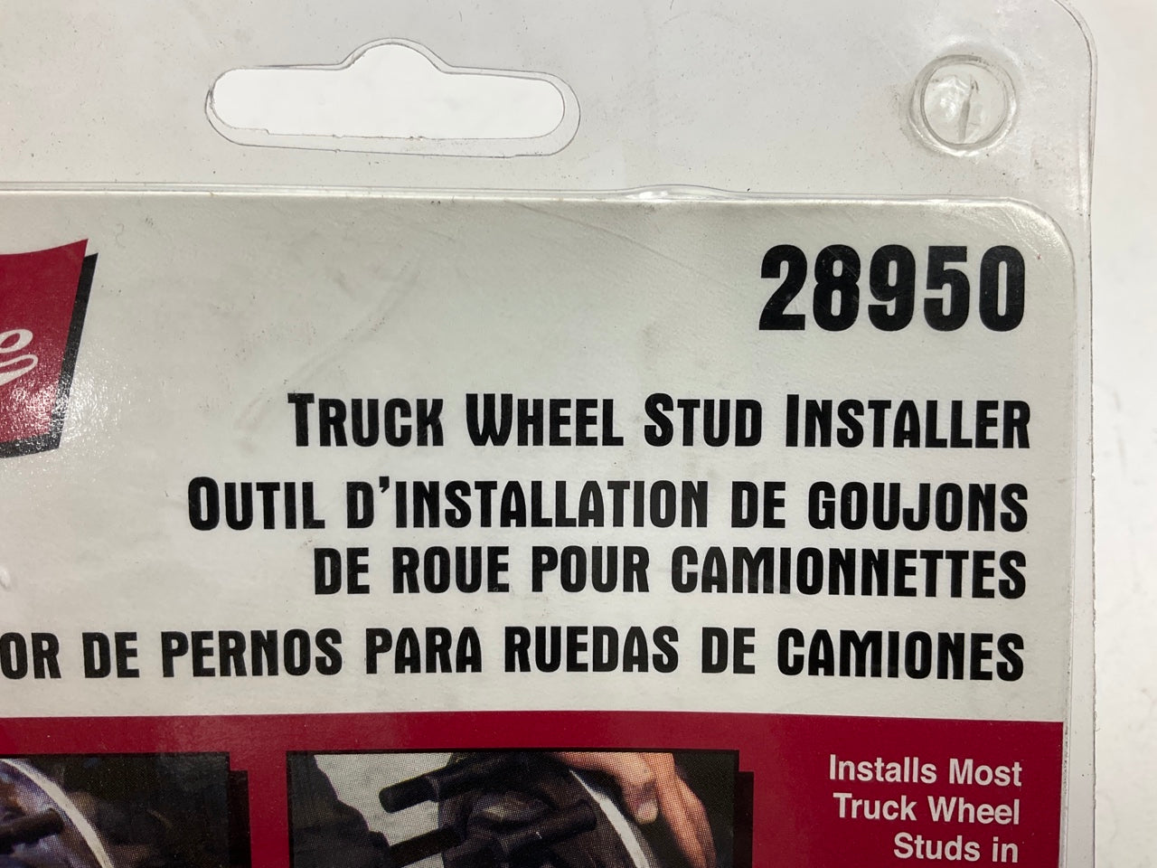Lisle 28950 Truck Wheel Stud Installer - Installs Most Truck Wheel Studs Quickly