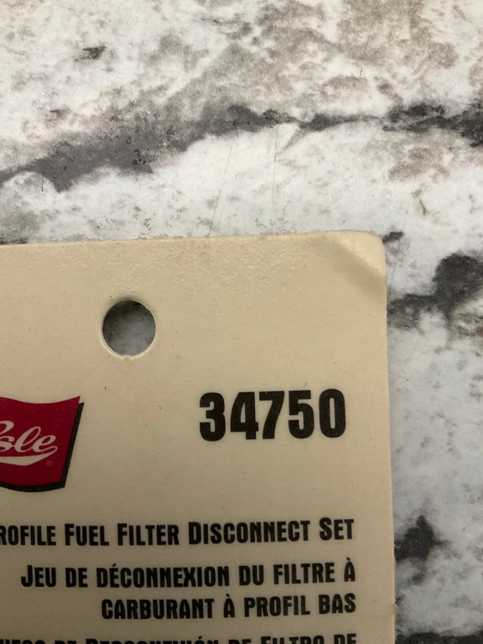 Lisle 34750 Low Profile Fuel Line Disconnect Tool Set