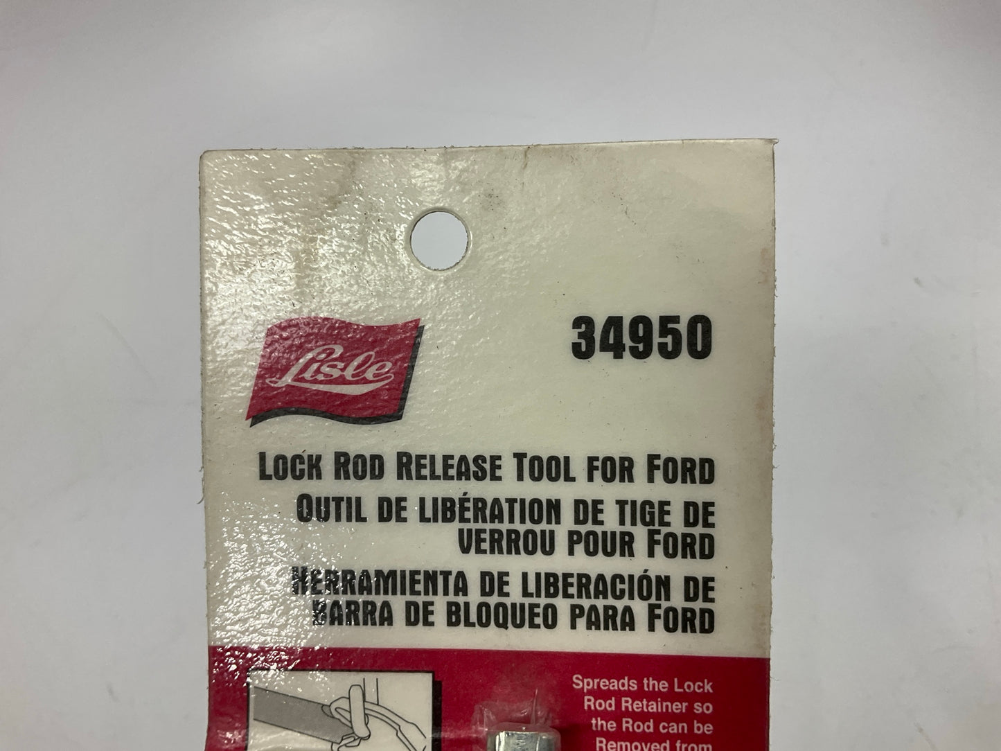 Lisle 34950 Lock Rod Release Tool - Ford F-150 F-250 F-350 Door Latch Service