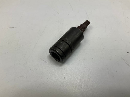 Lisle 37640 T-25 Super Torx Bit, 1/4'' Drive - MADE IN USA