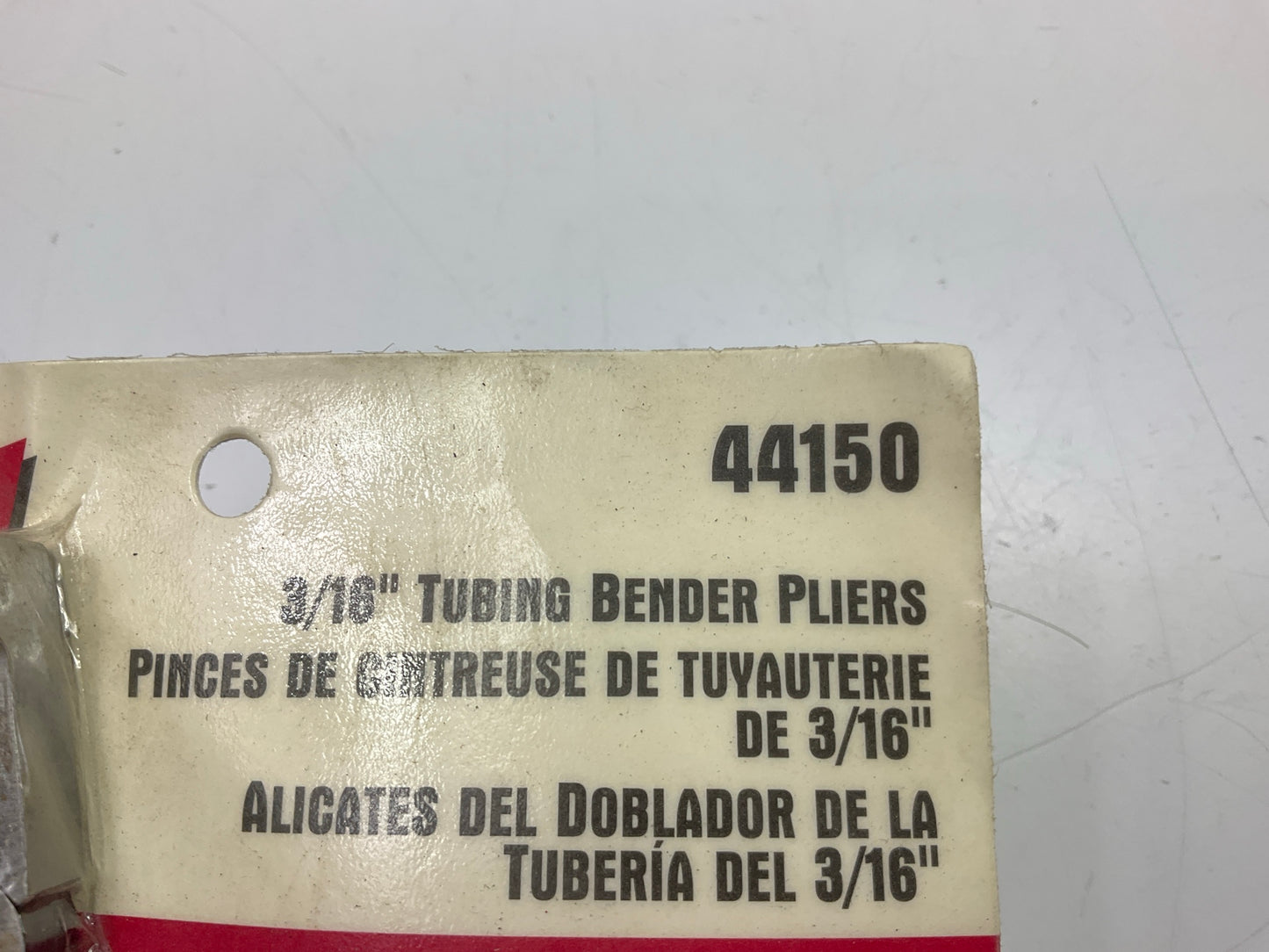 Lisle 44150 3/16'' Tubing Tube Bender Pliers, Unique Head Design For Tight Spots