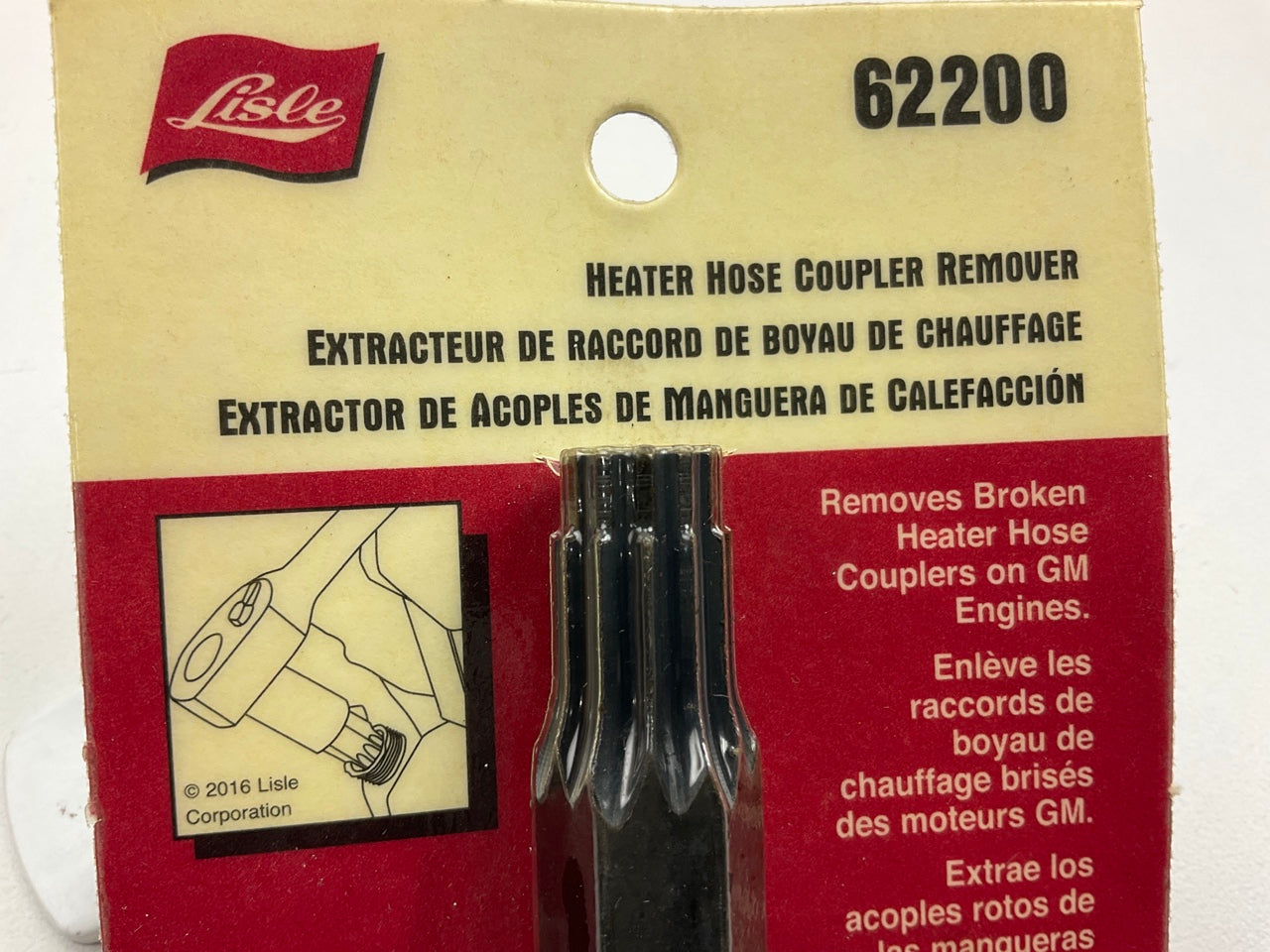 Lisle 62200 Heater Hose Coupler Remover Tool