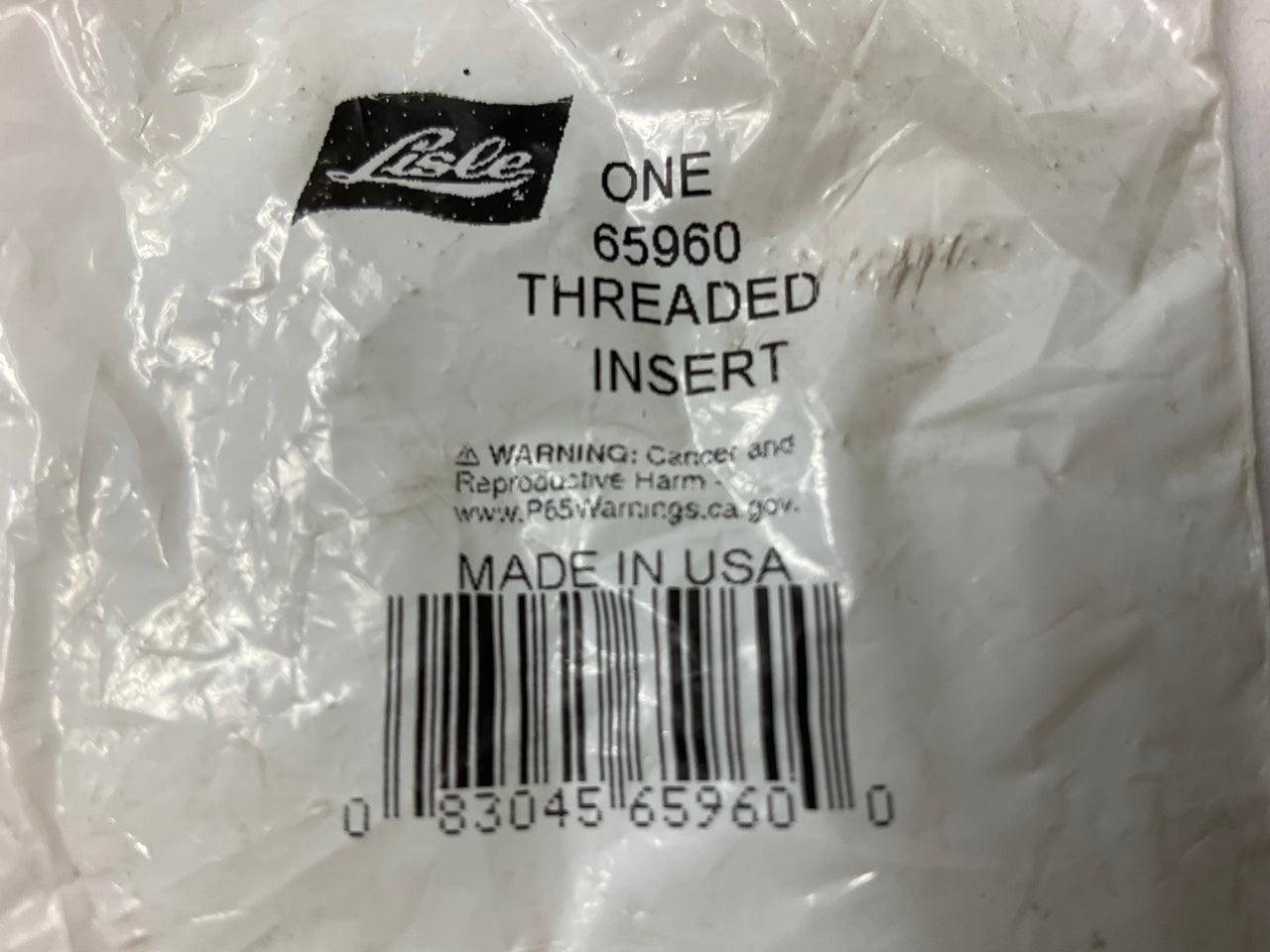Lisle 65960 M14 X 1.25 Thread Insert For Spark Plug Rethreading Tool - Ford 5.4L