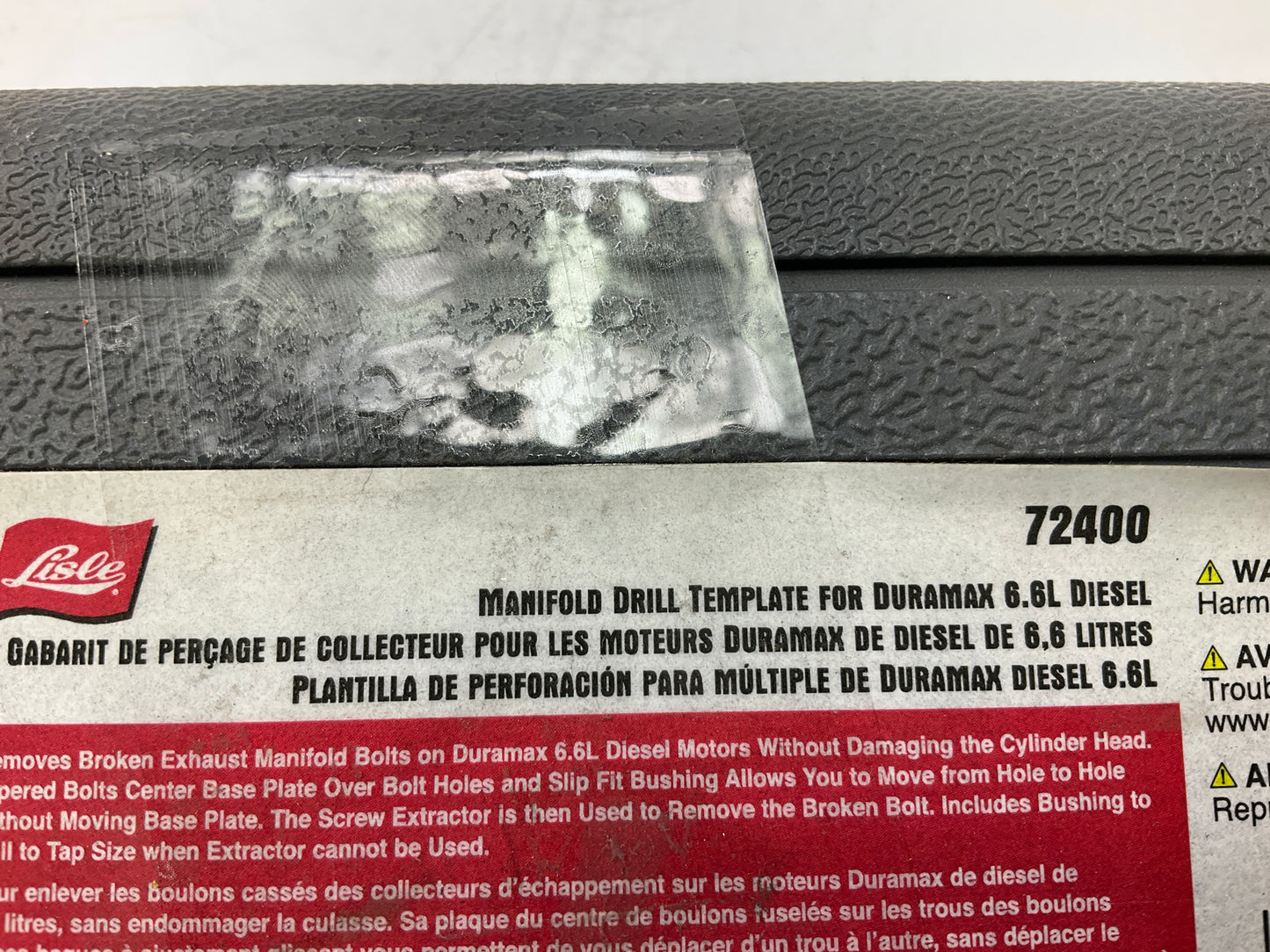Lisle 72400 Manifold Drill Template For Duramax 6.6L Diesel